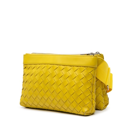 Woven Leather Crossbody Bag - Image 2