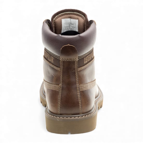 CAT (Caterpillar) Colorado 2.0 Fossil Brown Leather Hiking Ankle Boots - Image 6