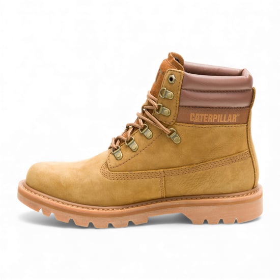 CAT (Caterpillar) Waterproof Colorado 2.0 Hiker Brown Leather Work Ankle Boots - Image 4