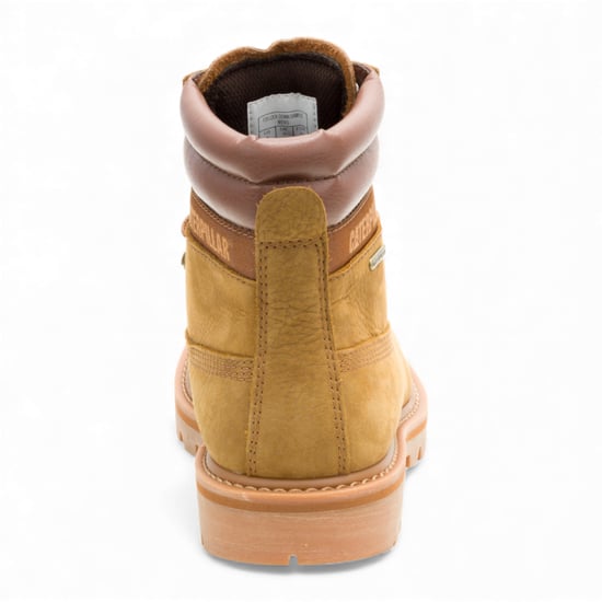 CAT (Caterpillar) Waterproof Colorado 2.0 Hiker Brown Leather Work Ankle Boots - Image 6