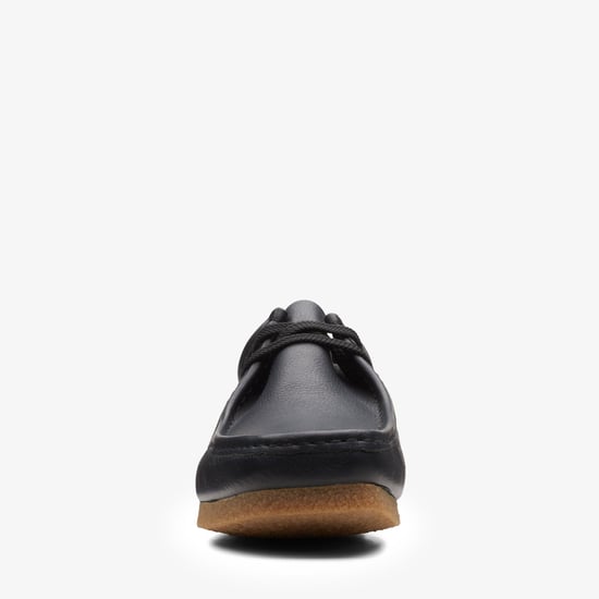 Shacre II Run Black Leather Shoes - Image 3