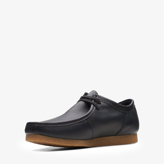 Shacre II Run Black Leather Shoes - Image 4