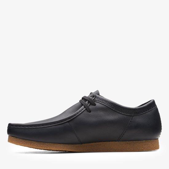 Shacre II Run Black Leather Shoes - Image 5