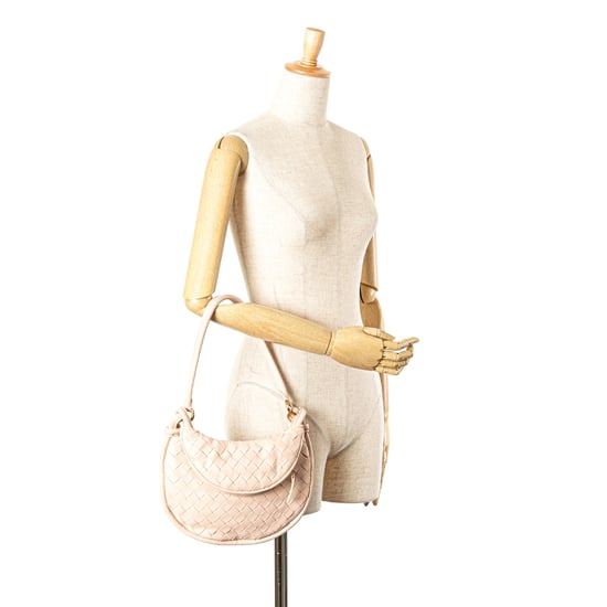 Loop Woven Leather Shoulder Bag - Image 2