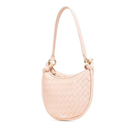 Loop Woven Leather Shoulder Bag - Image 3