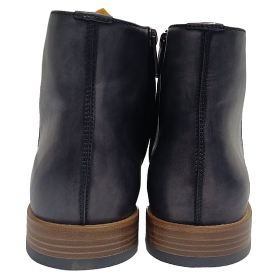 Tod's Amandelneus Gevoerde Enkelbooties in Zwart Leder - Image 3