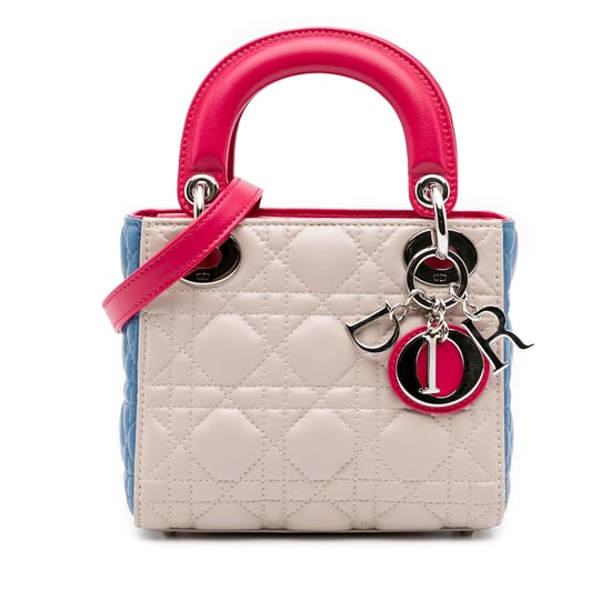 Lady Dior Top Handle Quilted Bag - Image 1