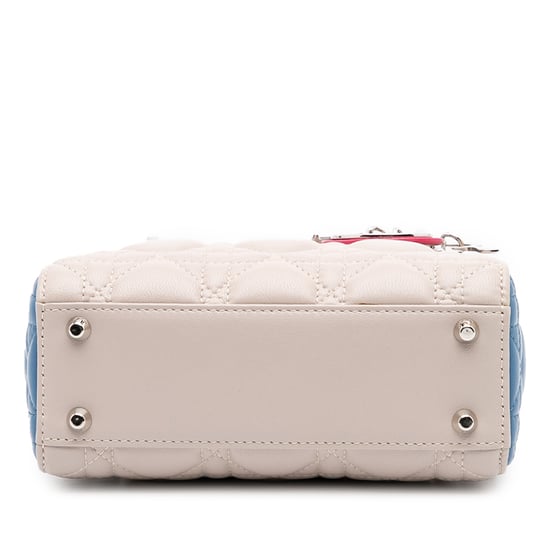 Lady Dior Top Handle Quilted Bag - Image 3