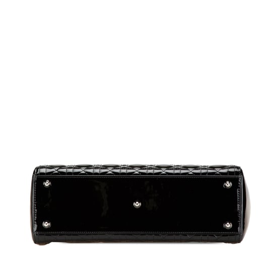 Lady Dior Medium Patent Tote - Image 3