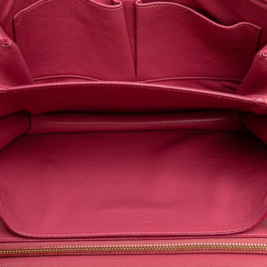 Celine Pink Leather Crossbody Bag - Image 4