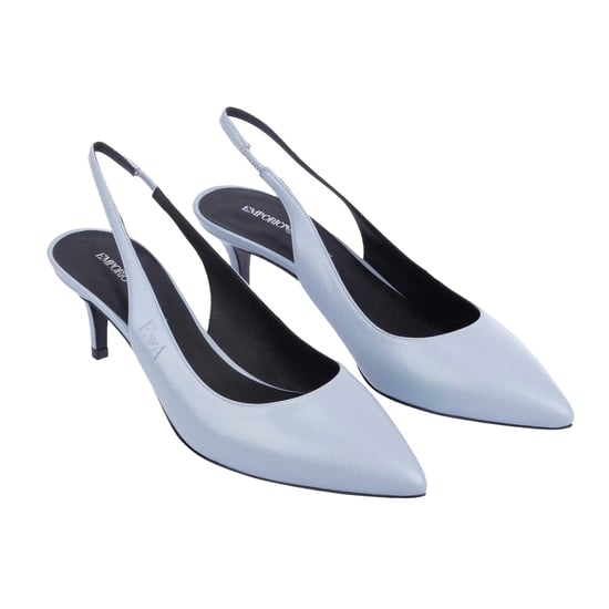 Emporio Armani Höga klackar för dam/dam (Blå) - Image 6