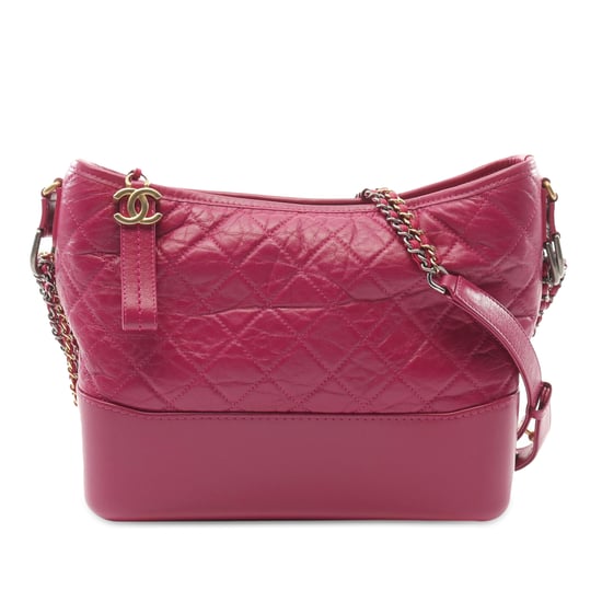 Gequilted Leren Hobo Tas - Image 1
