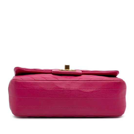 Mini Flap Chevron Quilted Bag - Image 3