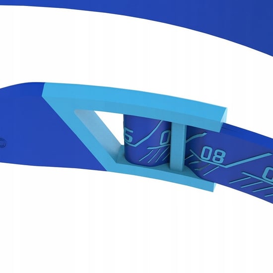 Speedo Fastskin Hyper Elite zwembril voor kinderen/kinderen (Picton Blauw/Kobalt/Iris) - Image 3