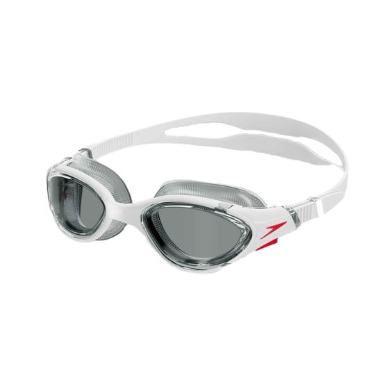 Speedo Uniseks Volwassene 2.0 Biofuse zwembril (Wit/Rook) - Image 1