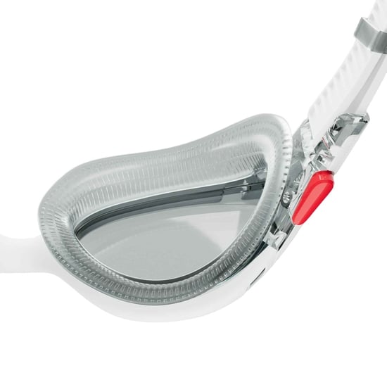 Speedo Uniseks Volwassene 2.0 Biofuse zwembril (Wit/Rook) - Image 3
