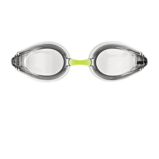 Arena Unisex Volwassen Sporen Heldere Zwembril (Wit/helder/blauw) - Image 2