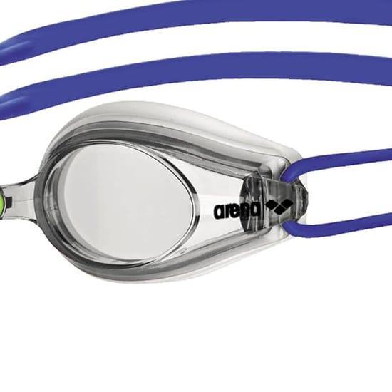 Arena Unisex Volwassen Sporen Heldere Zwembril (Wit/helder/blauw) - Image 3
