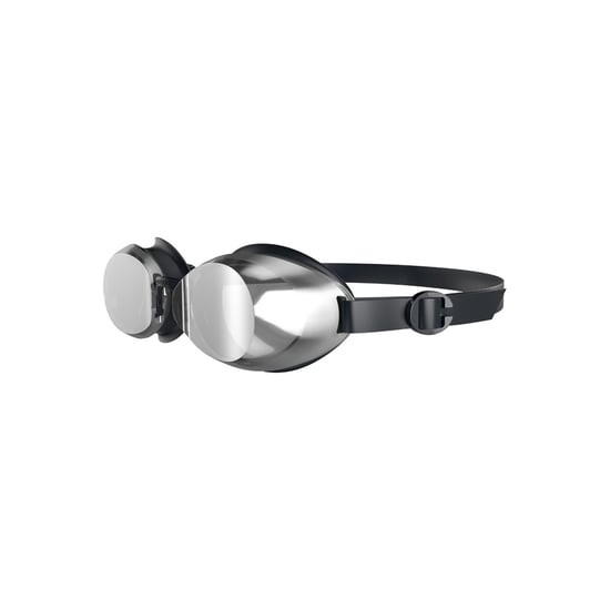 Speedo Unisex Jet 2.0 zwembril voor volwassenen (Zwart/Chroom) - Image 2