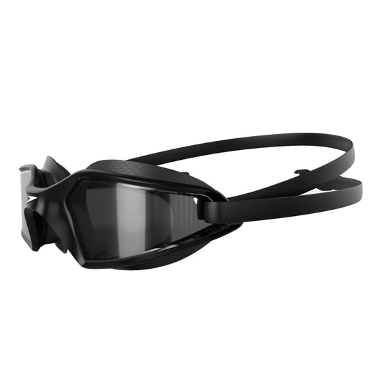 Speedo Unisex zwembril Hydropulse Smoke voor volwassenen (Zwart/Wit/Rook) - Image 3