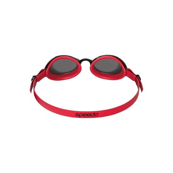 Speedo Unisex Jet 2.0 zwembril voor volwassenen (Rood/Zwart/Rook) - Image 3