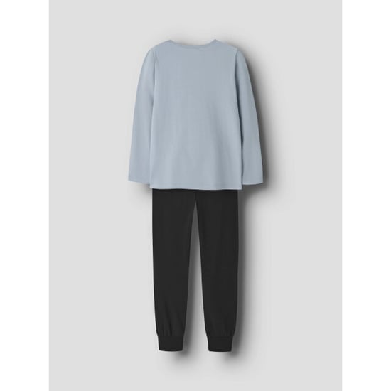 Name It Jongens pyjama set nkmnightset lichtblauw/zwart - Image 2