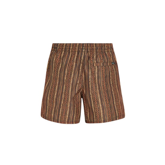 O'Neill Heren zwemshort cali print 15" bruin/oranje gestreept - Image 2
