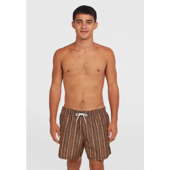 O'Neill Heren zwemshort cali print 15" bruin/oranje gestreept - Image 6