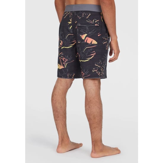 O'Neill Heren boardshort lang zwemshort hyperfreak mysto scallop 19" zwart palm print - Image 3