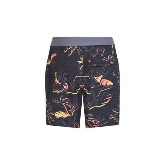 O'Neill Heren boardshort lang zwemshort hyperfreak mysto scallop 19" zwart palm print - Image 4