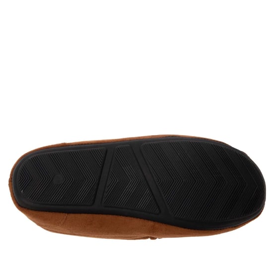 Men's Farah Nicken Moccasin Slippers in Tan - Image 3