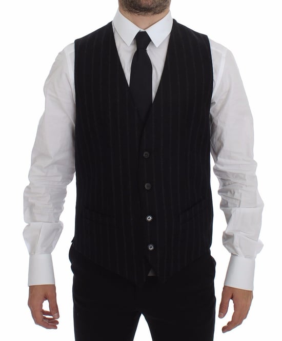 Streepjeswol Vest Gss12032 - Image 1