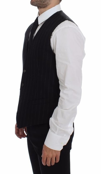 Streepjeswol Vest Gss12032 - Image 4