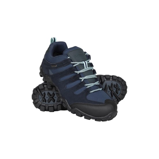 Mountain Warehouse Dames/Dames Belfour Suede Waterdichte Wandelschoenen (Donkerblauw) - Image 1