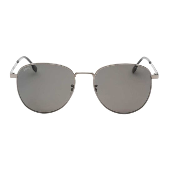 Hugo Boss Matte gepolariseerde herenzonnebril (Donker Ruthenium/Grijs) - Image 1