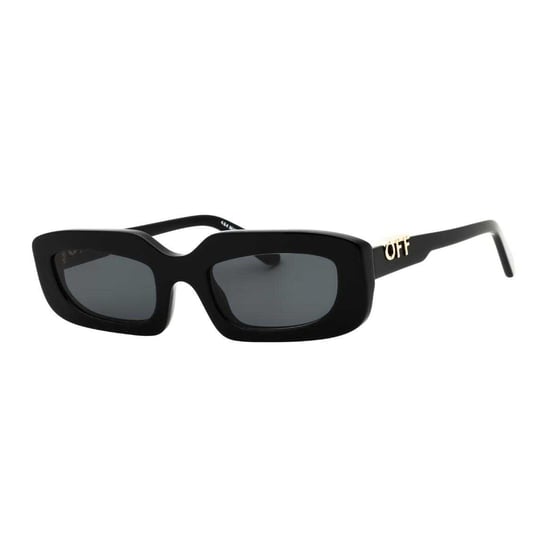 Off White Dames/Dames Renton Zonnebril met Montuur (Zwart) - Image 1
