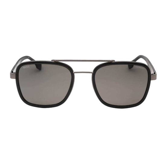 Hugo Boss Heren zonnebril gepolariseerd (Donker Ruthenium/Grijs) - Image 1