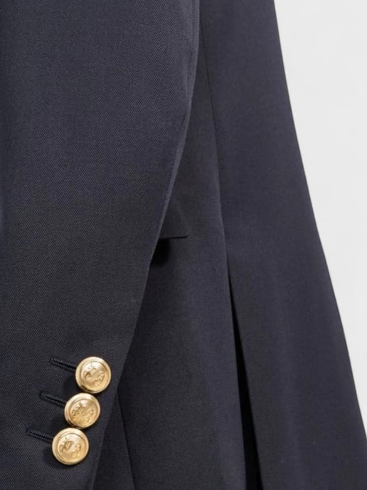 Palm Angels Waistband Double Jacket Navy Gold - Image 2