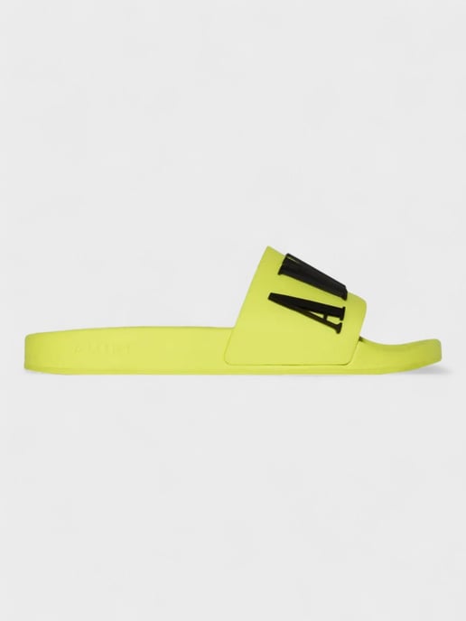Amiri Rubber Classic Logo Pool Slide Volt - Image 1