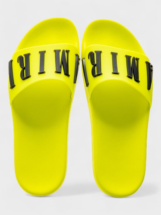Amiri Rubber Classic Logo Pool Slide Volt - Image 3