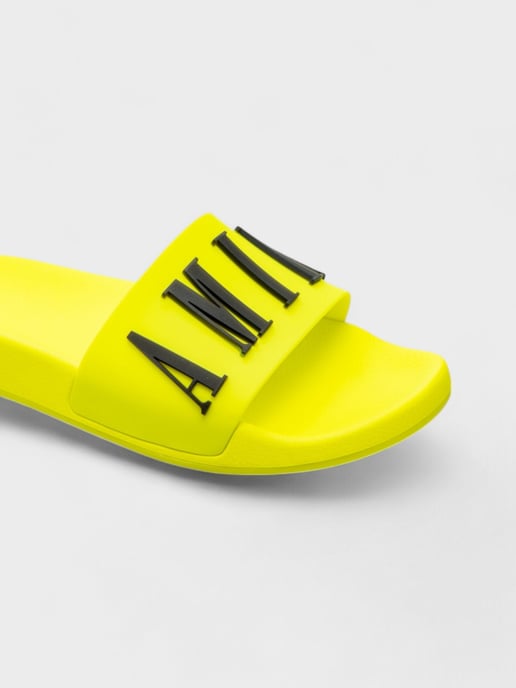 Amiri Rubber Classic Logo Pool Slide Volt - Image 4