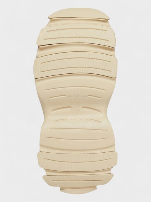 Balenciaga HD Caged Lace Up Sneakers Taupe - Image 3