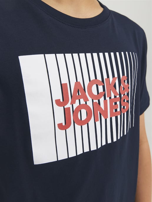 Jack & Jones Boys T-shirts Crew Neck - Image 4