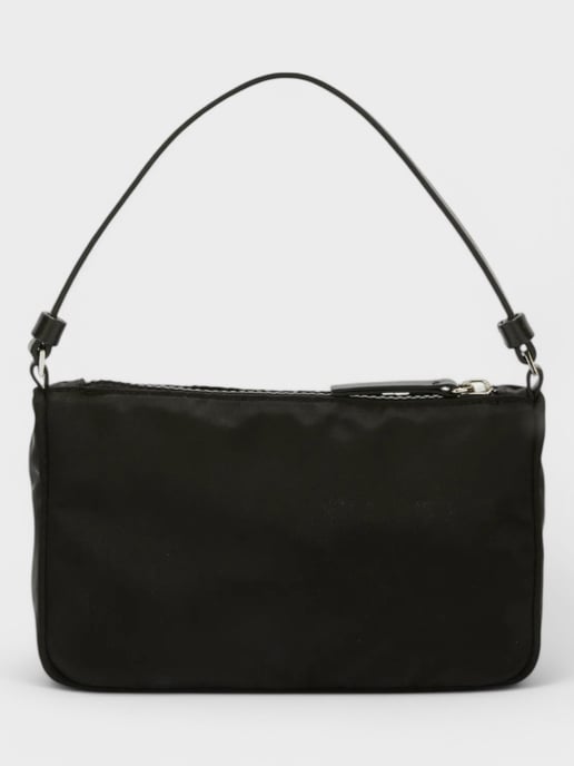 Palm Angels Grote Palm Nylon Pouch Zwart - Image 4