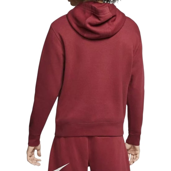 NIKE Mens Hoodie BV2973 Sportswear Club Fleece Graphic Pullover Sweat - Image 2
