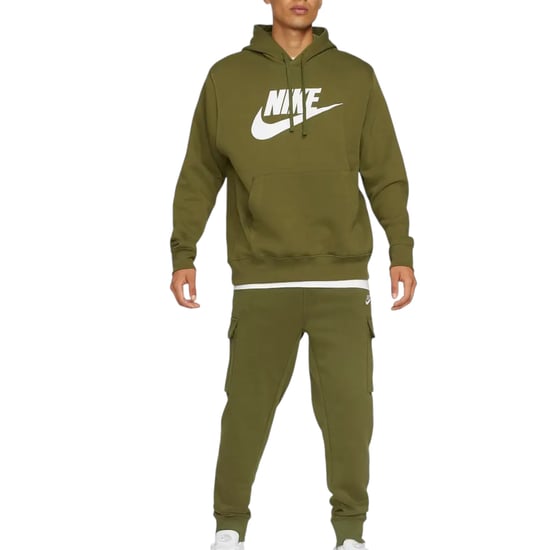 NIKE Mens Hoodie BV2973 Sportswear Club Fleece Graphic Pullover Sweat - Image 3