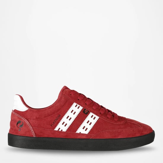 Q1905 Sneaker platinum rood/wit/antraciet - Image 2