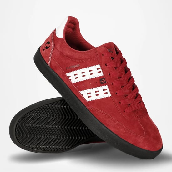 Q1905 Sneaker platinum rood/wit/antraciet - Image 4