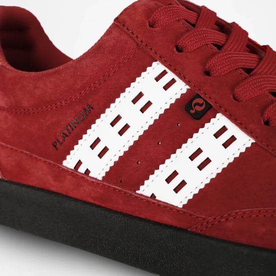 Q1905 Sneaker platinum rood/wit/antraciet - Image 6