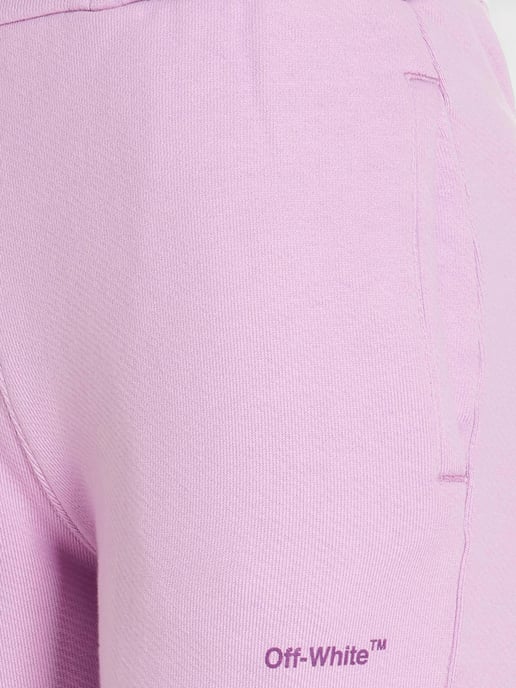 Off-White Diag Tapered Sweatpant Lilac - Image 5